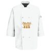 Eight Pearl Button Chef Coat with Thermometer Pocket Thumbnail