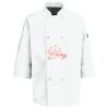 Eight Pearl Button Chef Coat with Thermometer Pocket Thumbnail