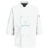 Eight Pearl Button Chef Coat with Thermometer Pocket Thumbnail
