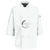 Eight Pearl Button Chef Coat with Thermometer Pocket Thumbnail