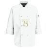 Eight Pearl Button Chef Coat with Thermometer Pocket Thumbnail
