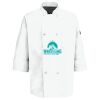 Eight Pearl Button Chef Coat with Thermometer Pocket Thumbnail