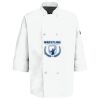 Eight Pearl Button Chef Coat with Thermometer Pocket Thumbnail