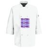 Eight Pearl Button Chef Coat with Thermometer Pocket Thumbnail