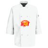 Eight Pearl Button Chef Coat with Thermometer Pocket Thumbnail