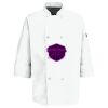 Eight Pearl Button Chef Coat with Thermometer Pocket Thumbnail