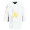 Eight Pearl Button Chef Coat with Thermometer Pocket Thumbnail