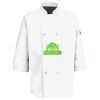Eight Pearl Button Chef Coat with Thermometer Pocket Thumbnail