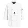 Eight Pearl Button Chef Coat with Thermometer Pocket Thumbnail