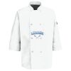 Eight Pearl Button Chef Coat with Thermometer Pocket Thumbnail