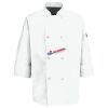 Eight Pearl Button Chef Coat with Thermometer Pocket Thumbnail