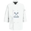 Eight Pearl Button Chef Coat with Thermometer Pocket Thumbnail