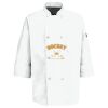 Eight Pearl Button Chef Coat with Thermometer Pocket Thumbnail