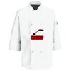 Eight Pearl Button Chef Coat with Thermometer Pocket Thumbnail