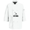 Eight Pearl Button Chef Coat with Thermometer Pocket Thumbnail
