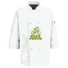 Eight Pearl Button Chef Coat with Thermometer Pocket Thumbnail
