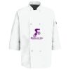 Eight Pearl Button Chef Coat with Thermometer Pocket Thumbnail