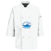 Eight Pearl Button Chef Coat with Thermometer Pocket Thumbnail