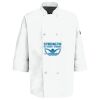 Eight Pearl Button Chef Coat with Thermometer Pocket Thumbnail