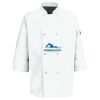 Eight Pearl Button Chef Coat with Thermometer Pocket Thumbnail