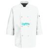 Eight Pearl Button Chef Coat with Thermometer Pocket Thumbnail