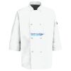 Eight Pearl Button Chef Coat with Thermometer Pocket Thumbnail