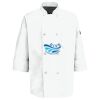 Eight Pearl Button Chef Coat with Thermometer Pocket Thumbnail