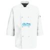 Eight Pearl Button Chef Coat with Thermometer Pocket Thumbnail