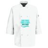 Eight Pearl Button Chef Coat with Thermometer Pocket Thumbnail