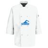 Eight Pearl Button Chef Coat with Thermometer Pocket Thumbnail