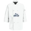 Eight Pearl Button Chef Coat with Thermometer Pocket Thumbnail
