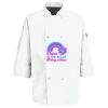 Eight Pearl Button Chef Coat with Thermometer Pocket Thumbnail