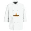 Eight Pearl Button Chef Coat with Thermometer Pocket Thumbnail