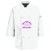Eight Pearl Button Chef Coat with Thermometer Pocket Thumbnail