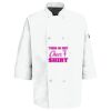 Eight Pearl Button Chef Coat with Thermometer Pocket Thumbnail
