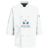 Eight Pearl Button Chef Coat with Thermometer Pocket Thumbnail
