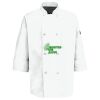 Eight Pearl Button Chef Coat with Thermometer Pocket Thumbnail