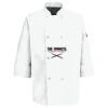 Eight Pearl Button Chef Coat with Thermometer Pocket Thumbnail