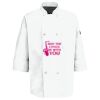 Eight Pearl Button Chef Coat with Thermometer Pocket Thumbnail