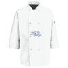 Eight Pearl Button Chef Coat with Thermometer Pocket Thumbnail
