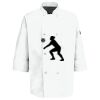 Eight Pearl Button Chef Coat with Thermometer Pocket Thumbnail