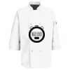Eight Pearl Button Chef Coat with Thermometer Pocket Thumbnail