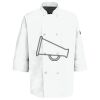 Eight Pearl Button Chef Coat with Thermometer Pocket Thumbnail