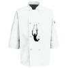Eight Pearl Button Chef Coat with Thermometer Pocket Thumbnail
