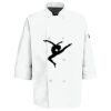 Eight Pearl Button Chef Coat with Thermometer Pocket Thumbnail