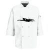 Eight Pearl Button Chef Coat with Thermometer Pocket Thumbnail