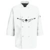 Eight Pearl Button Chef Coat with Thermometer Pocket Thumbnail