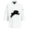 Eight Pearl Button Chef Coat with Thermometer Pocket Thumbnail