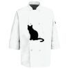 Eight Pearl Button Chef Coat with Thermometer Pocket Thumbnail
