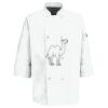 Eight Pearl Button Chef Coat with Thermometer Pocket Thumbnail